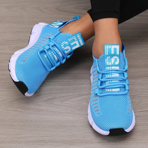 Women's Sports Shoes Mesh Lightweight Soft Sole Jogging Strap