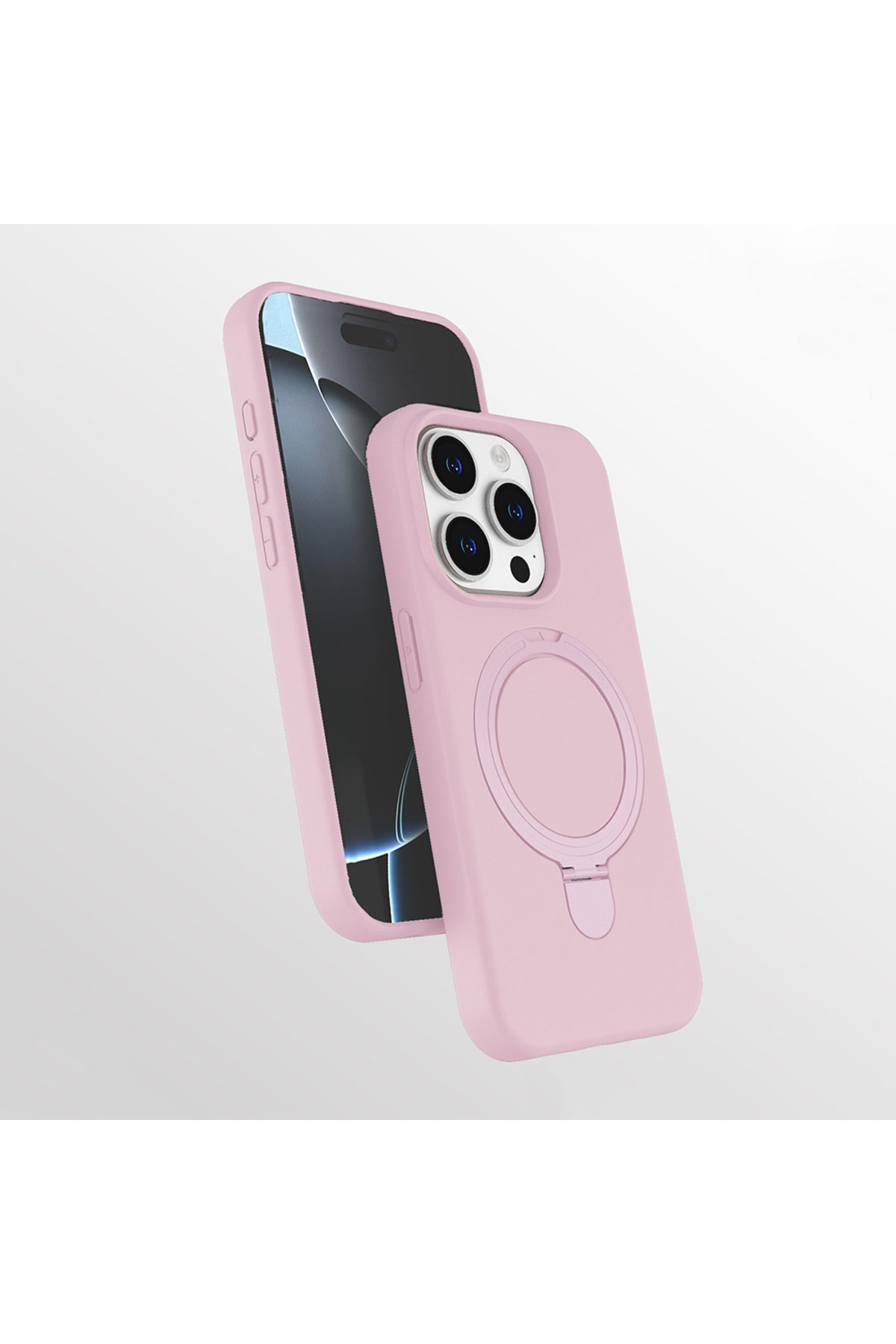 iPhone 14 Pro Case Magnetic Charging Ring Stand - Samara Cover