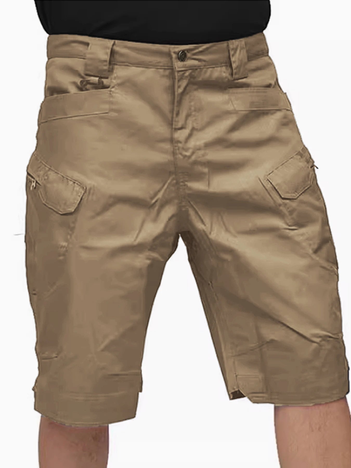 New Men Casual Shorts Summer Comfortable and Fashionable Outdoor Workwear Shorts Pure Cotton Retro Men's High Quality Pants