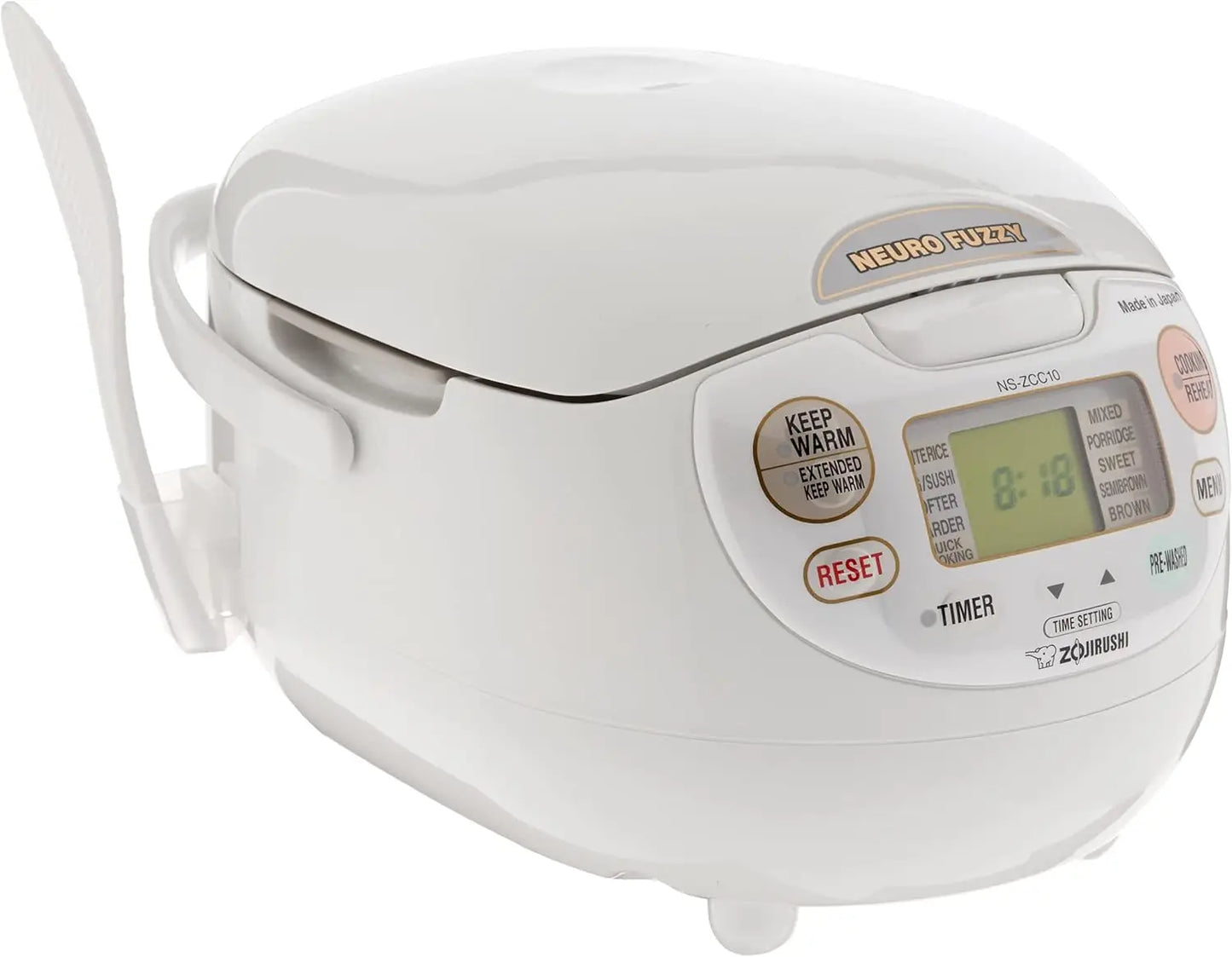 Neuro Fuzzy 10-Cup Rice Cooker and Warmer (Premium White)