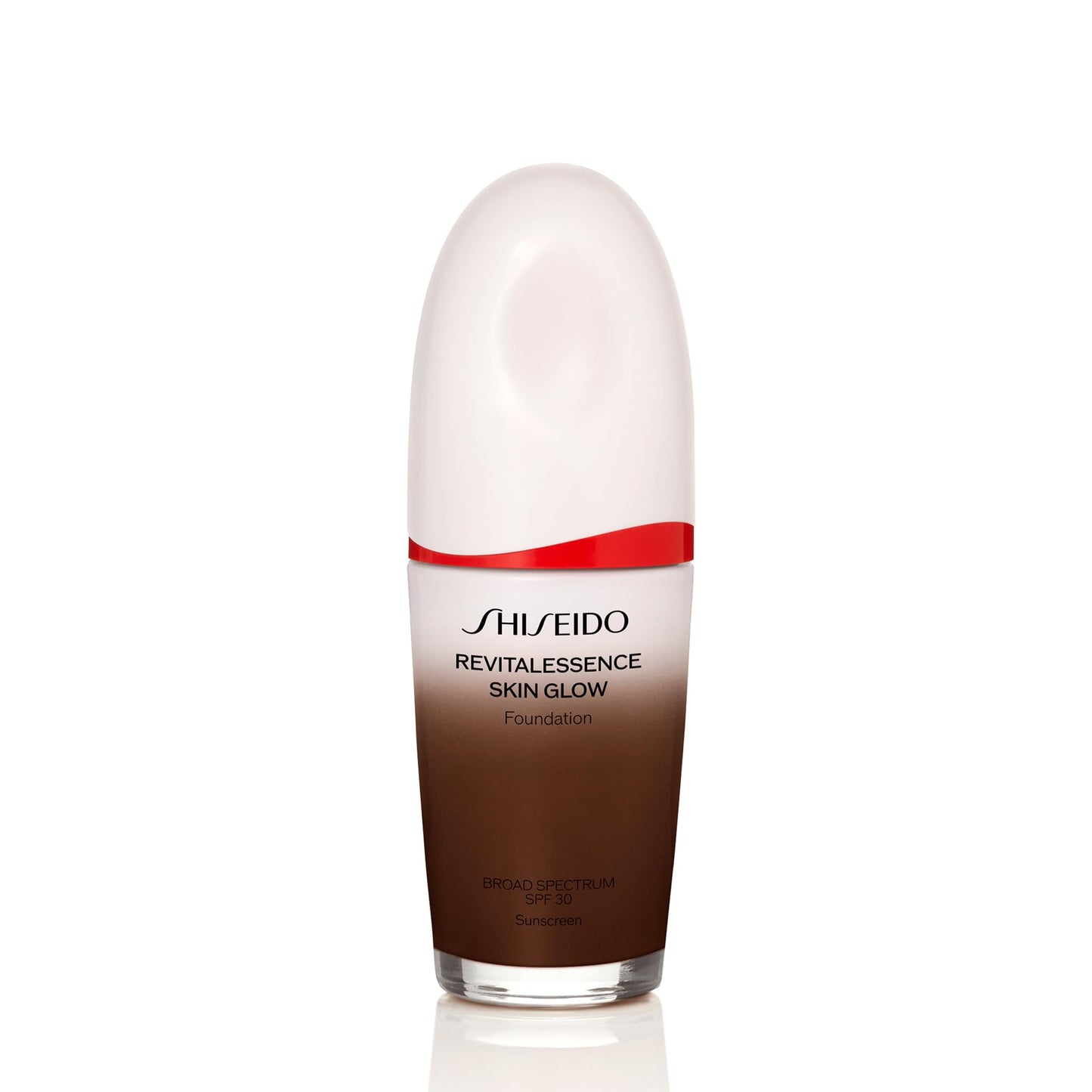Shiseido RevitalEssence Skin Glow Foundation SPF 30 - Buildable, Medium Coverage - 24-HR Hydration & 12-HR Wear - Transfer, Crease & Fade Resistant - Non-Comedogenic - All Skin Types