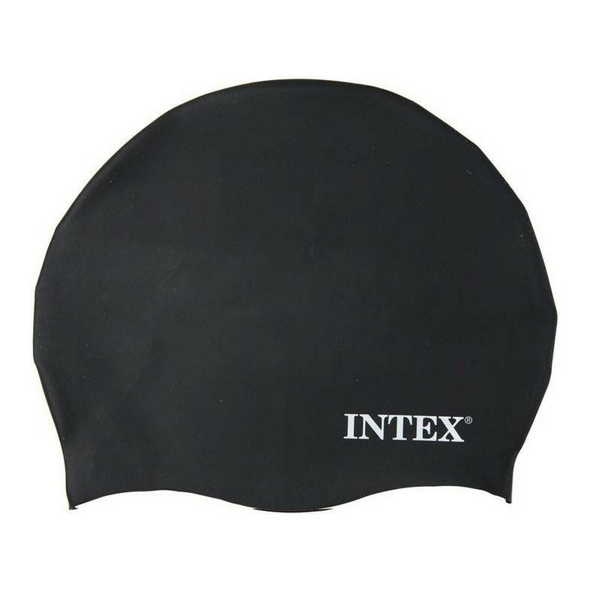Swimming Cap Intex 55991 Silicone Black Blue White + 8 Years