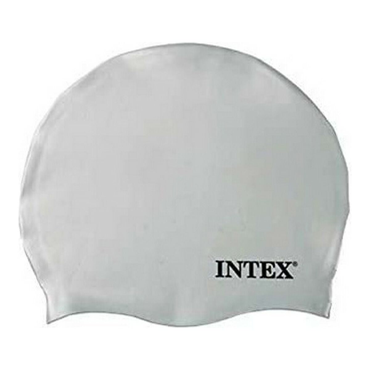 Swimming Cap Intex 55991 Silicone Black Blue White + 8 Years