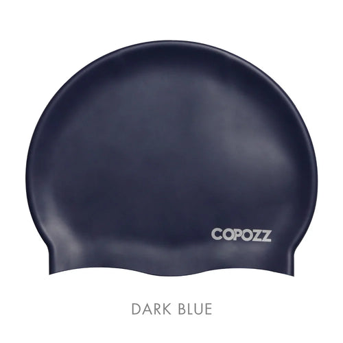 Copozz Men Elastic Swimming Hat  Large Size Swimming Wear Professional