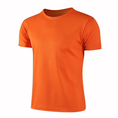 Men Women Quick Dry Short Sleeve Sport T Shirt Gym Jerseys Fitness