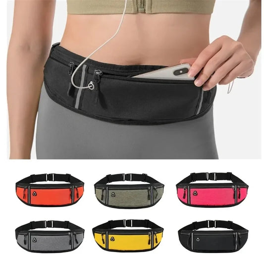 Fitness outdoor sports waist bag, running mobile waist bag, men's and