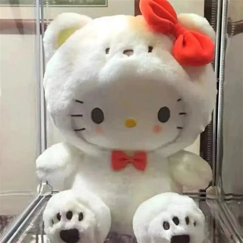 25CM Kawaii Sanrio Plush Hello Kitty Cinnamonroll Kuromi Pochacco