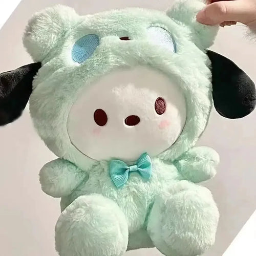 25CM Kawaii Sanrio Plush Hello Kitty Cinnamonroll Kuromi Pochacco