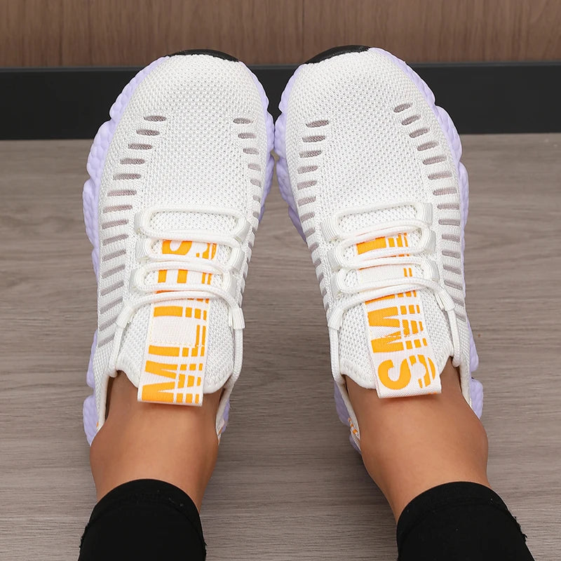 Women's Sports Shoes Mesh Lightweight Soft Sole Jogging Strap