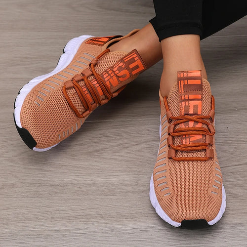 Women's Sports Shoes Mesh Lightweight Soft Sole Jogging Strap