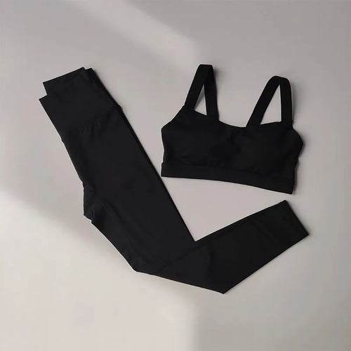 Seamless Yoga Set for Women, Workout Sportswear, Gym Clothing,