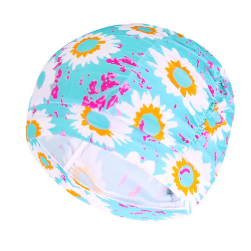 Swimming Hat Women Unisex Girls Long Hair Bathing Cap Swimming Cap