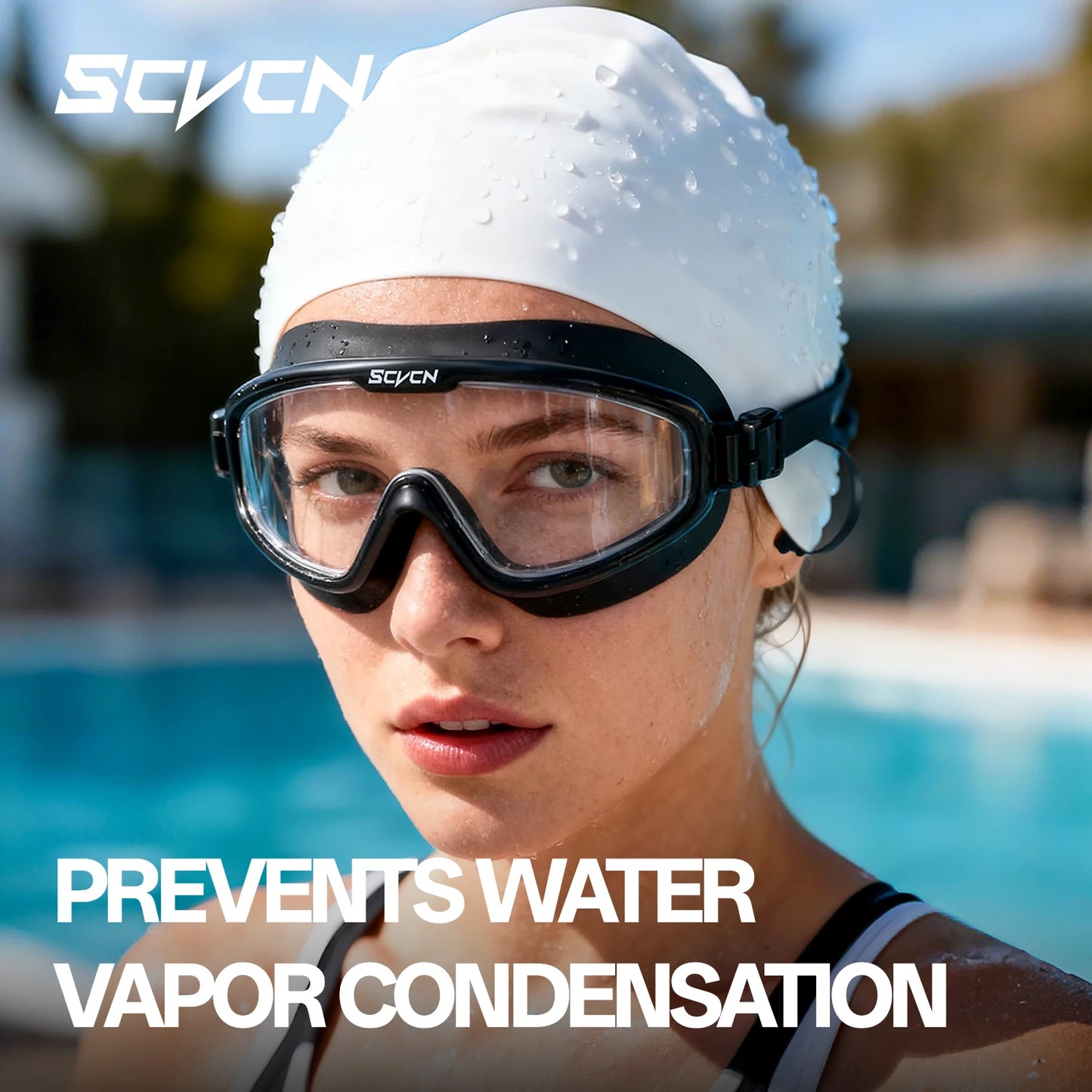 SCVCN Swimming Goggles Professional Surfing Competition Beach