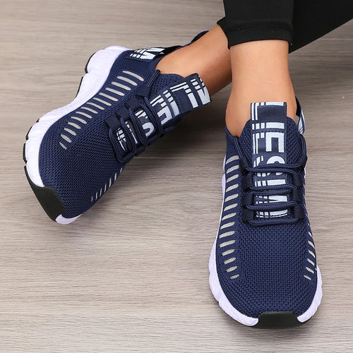 Women's Sports Shoes Mesh Lightweight Soft Sole Jogging Strap
