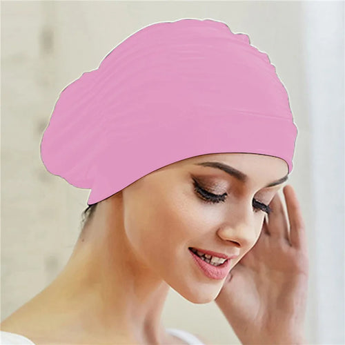 Swimming Hat Women Unisex Girls Long Hair Bathing Cap Swimming Cap