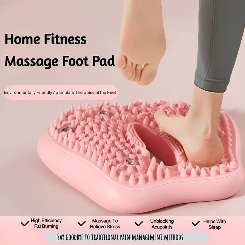 Household Inflatable Foot Massager Anti-slip Magnet Stone Stepper Pad