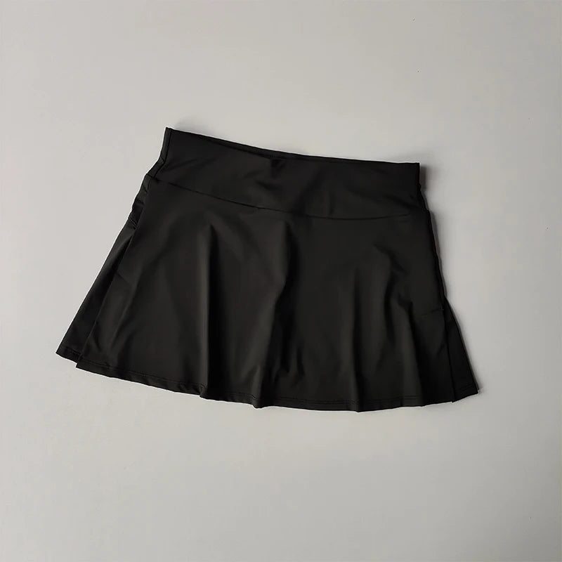 High Waisted Sports Shorts for Women's Summer Vacation Two Anti Glare