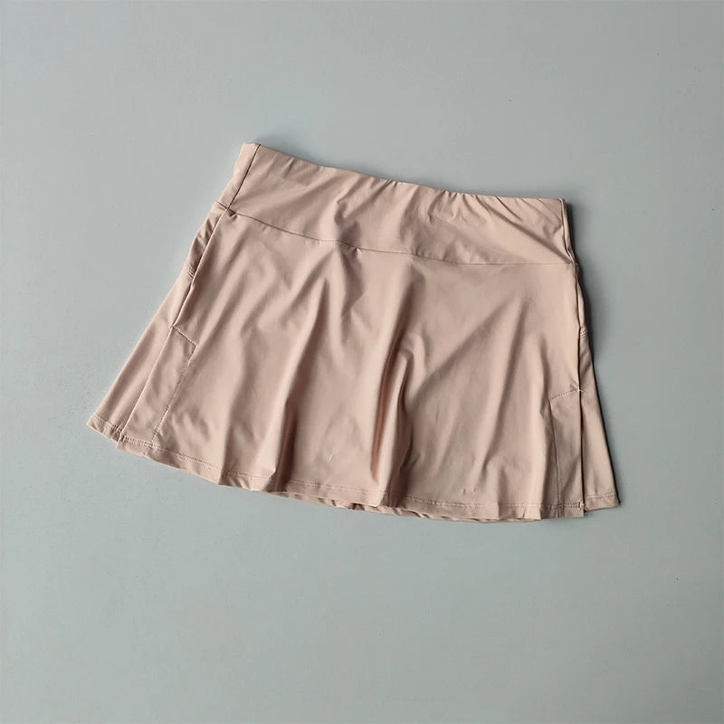 High Waisted Sports Shorts for Women's Summer Vacation Two Anti Glare