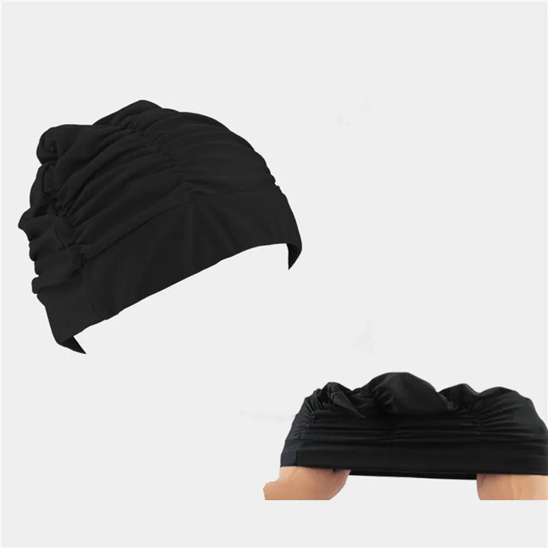 Swimming Hat Women Unisex Girls Long Hair Bathing Cap Swimming Cap