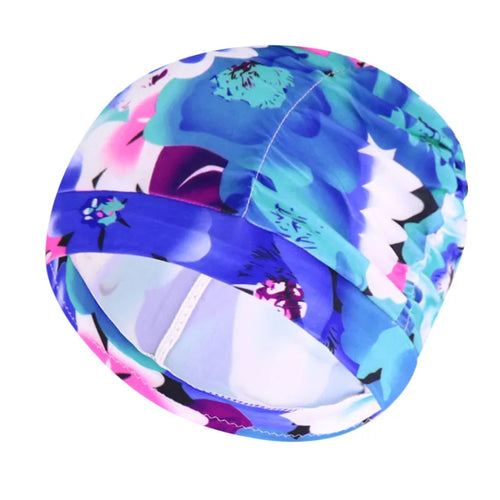 Swimming Hat Women Unisex Girls Long Hair Bathing Cap Swimming Cap