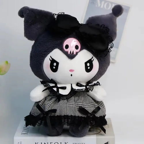 25CM Kawaii Sanrio Plush Hello Kitty Cinnamonroll Kuromi Pochacco