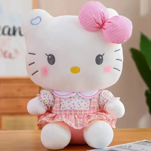 25CM Kawaii Sanrio Plush Hello Kitty Cinnamonroll Kuromi Pochacco