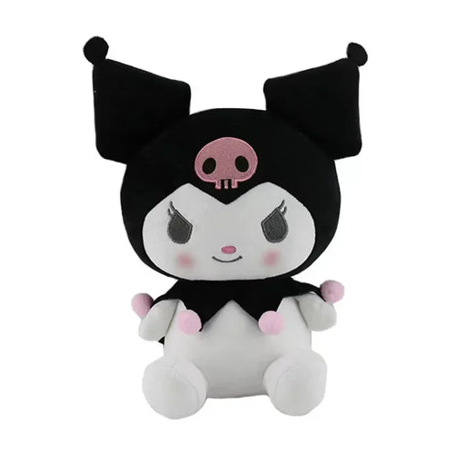25CM Kawaii Sanrio Plush Hello Kitty Cinnamonroll Kuromi Pochacco