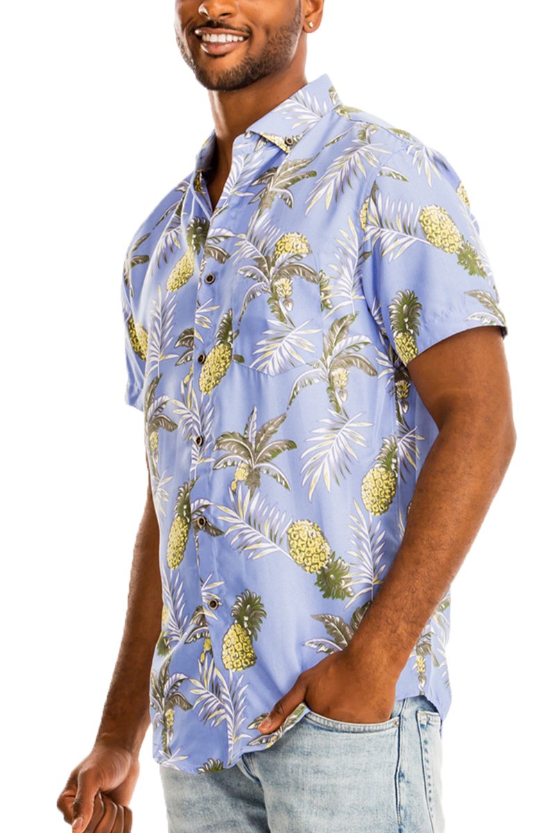 HAWAIIAN BUTTON DOWN SHIRT WS7036