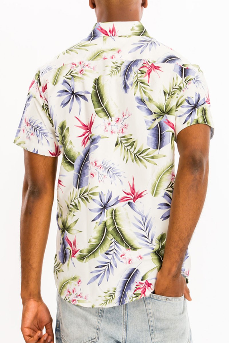 HAWAIIAN BUTTON DOWN SHIRT