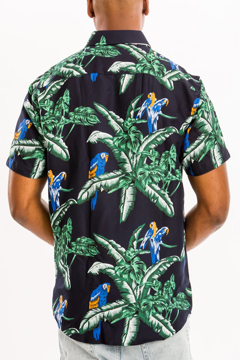 HAWAIIAN BUTTON DOWN SHIRT