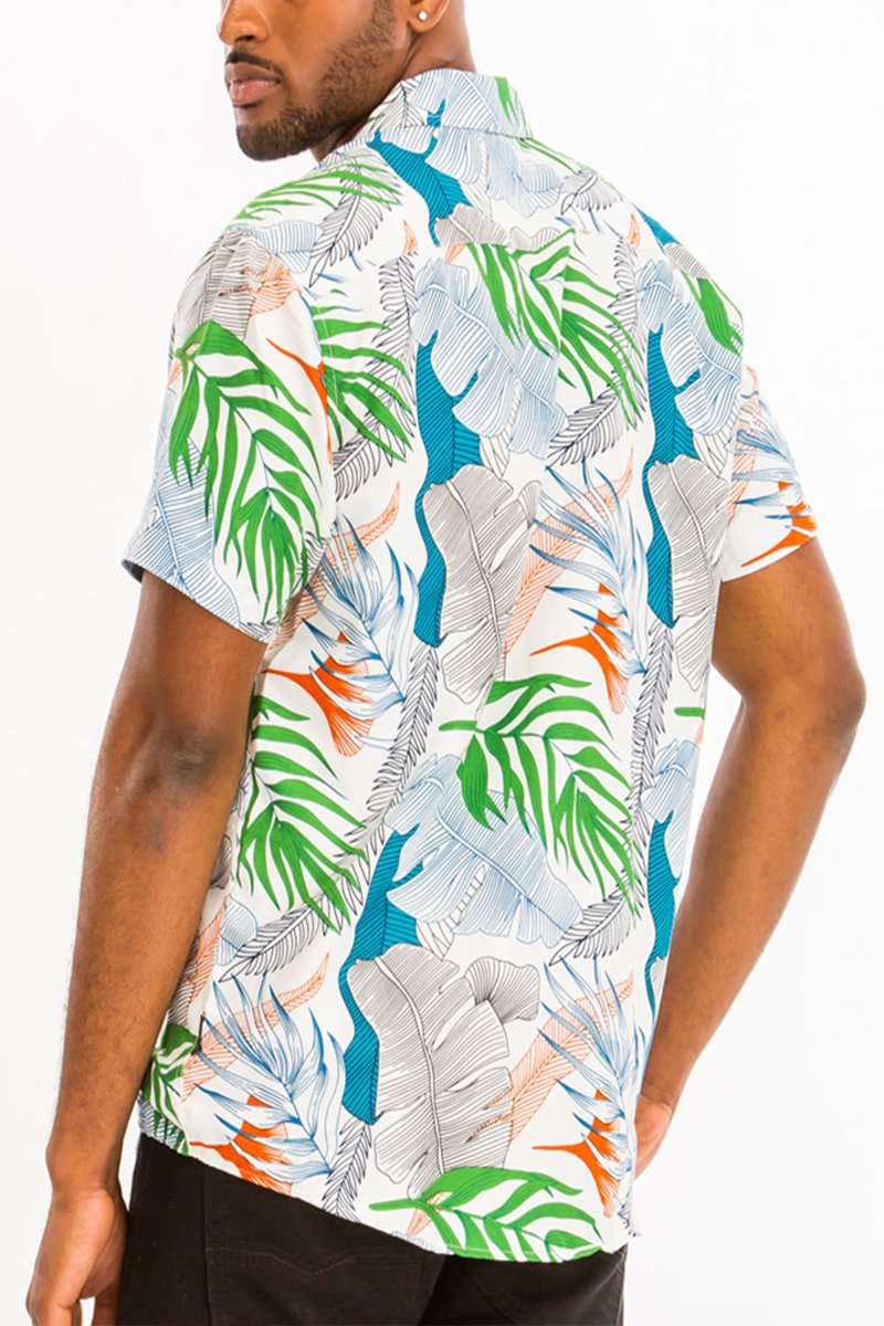 HAWAIIAN BUTTON DOWN SHIRT