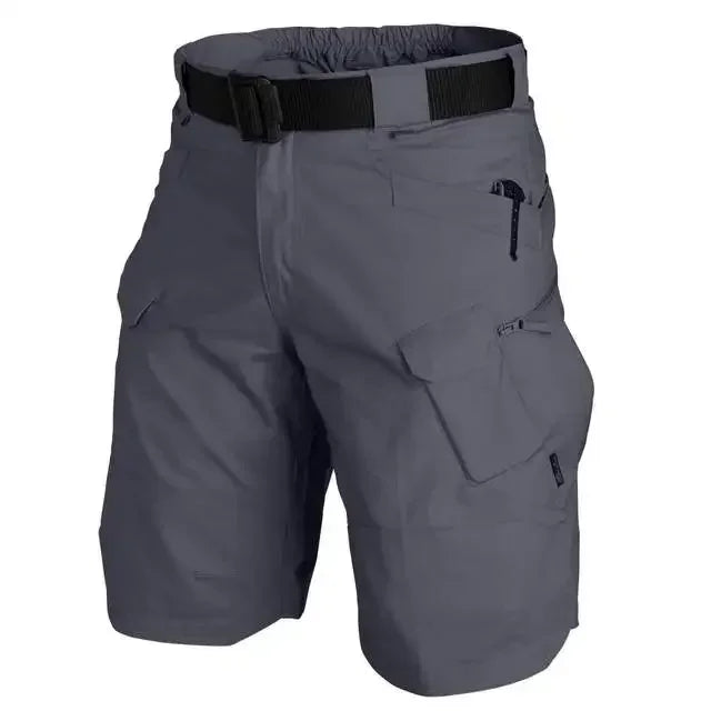 Summer Outdoor Tactical Cargo Shorts for Men - Waterproof, Multi-Pocket, Plus Size Hiking and Camping Urban Shorts