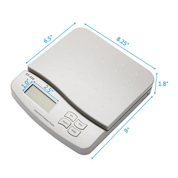 SF-550 25KG/1G Digital Kitchen Scale with Battery